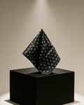 MIDNIGHT MICRO DOT POCKET SQUARE (13 - 13 INCHES)
