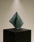 BOTANIC NAVY POCKET SQUARE (13 - 13 INCHES)