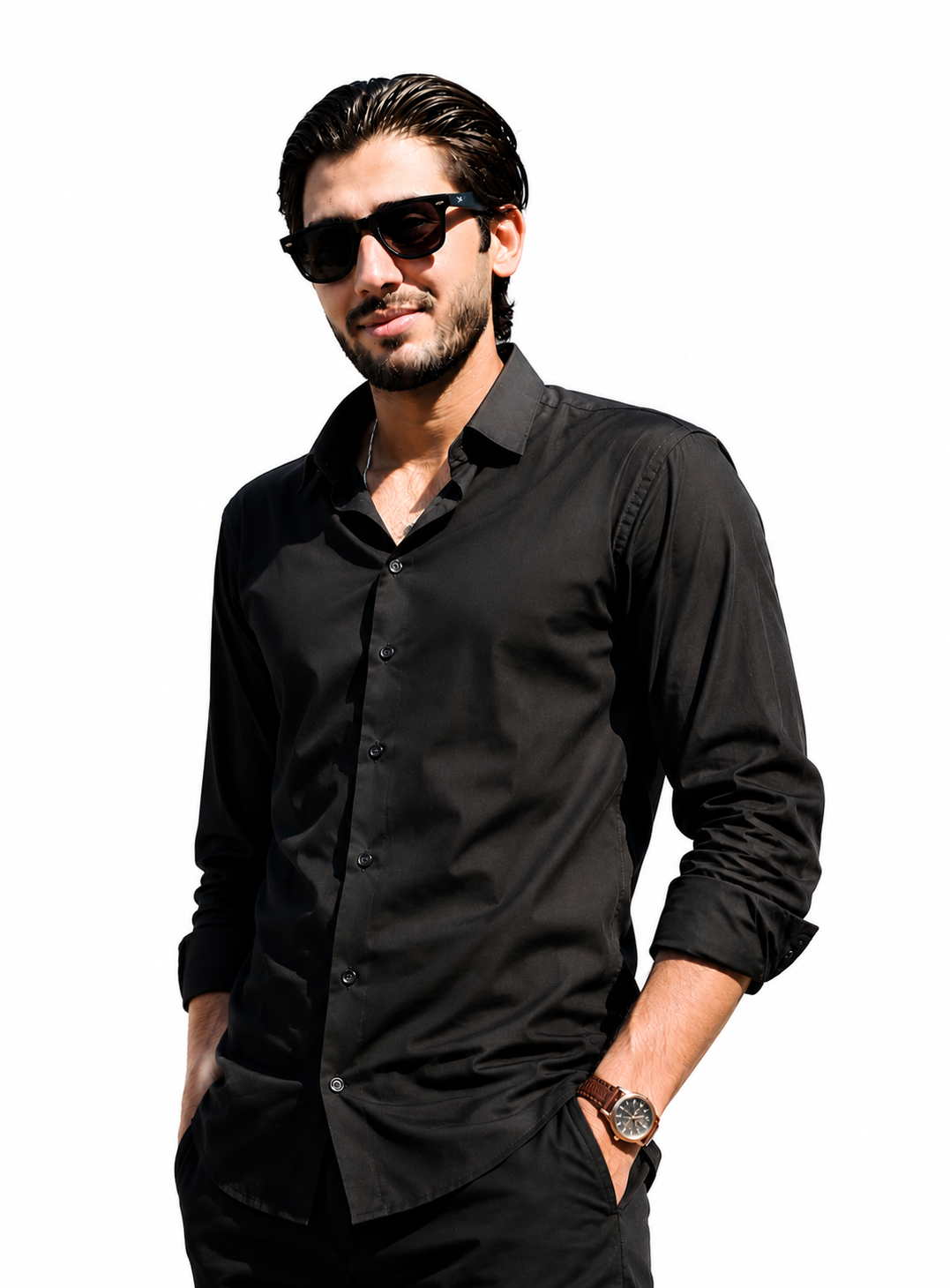 Formal Black Shirt
