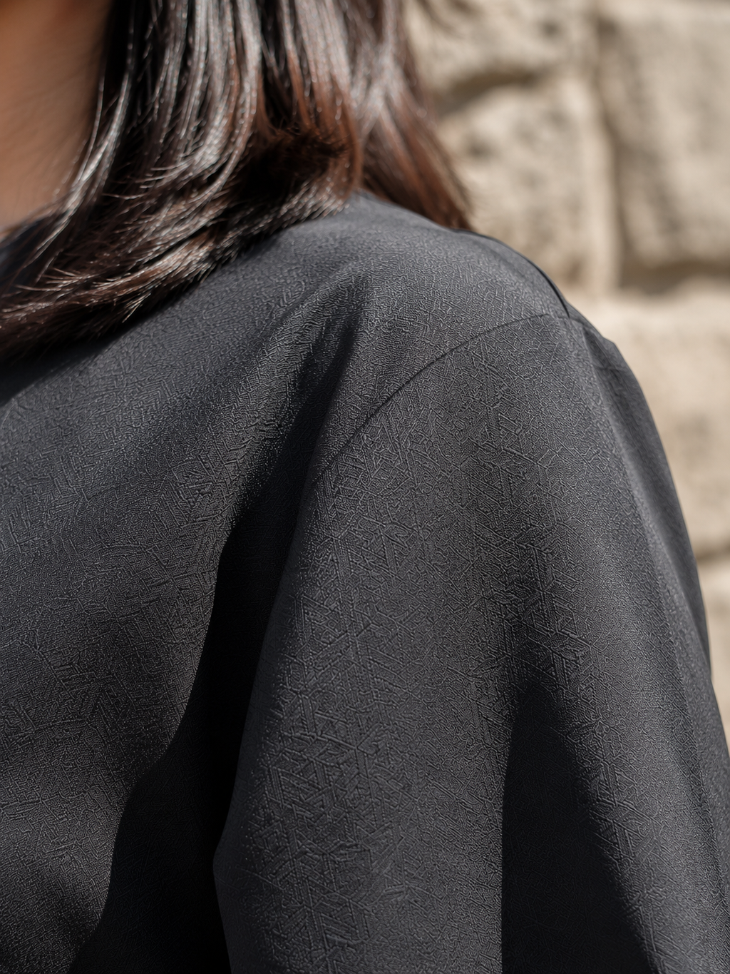 Formal Black Woman Shirt