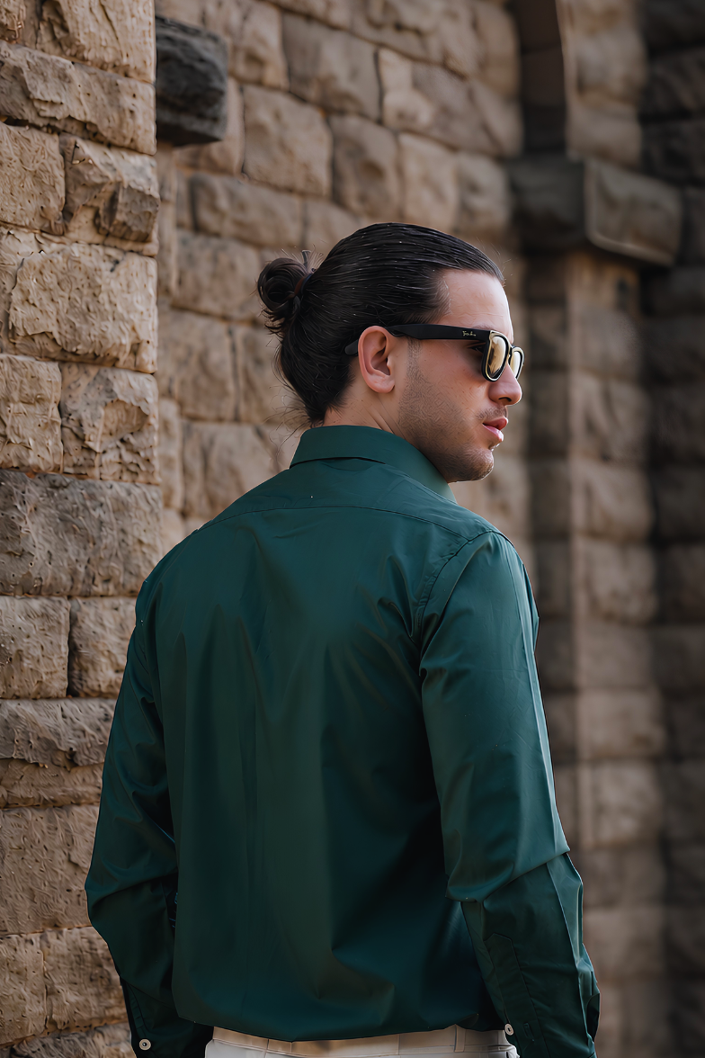 Formal Men Emerald Shirt