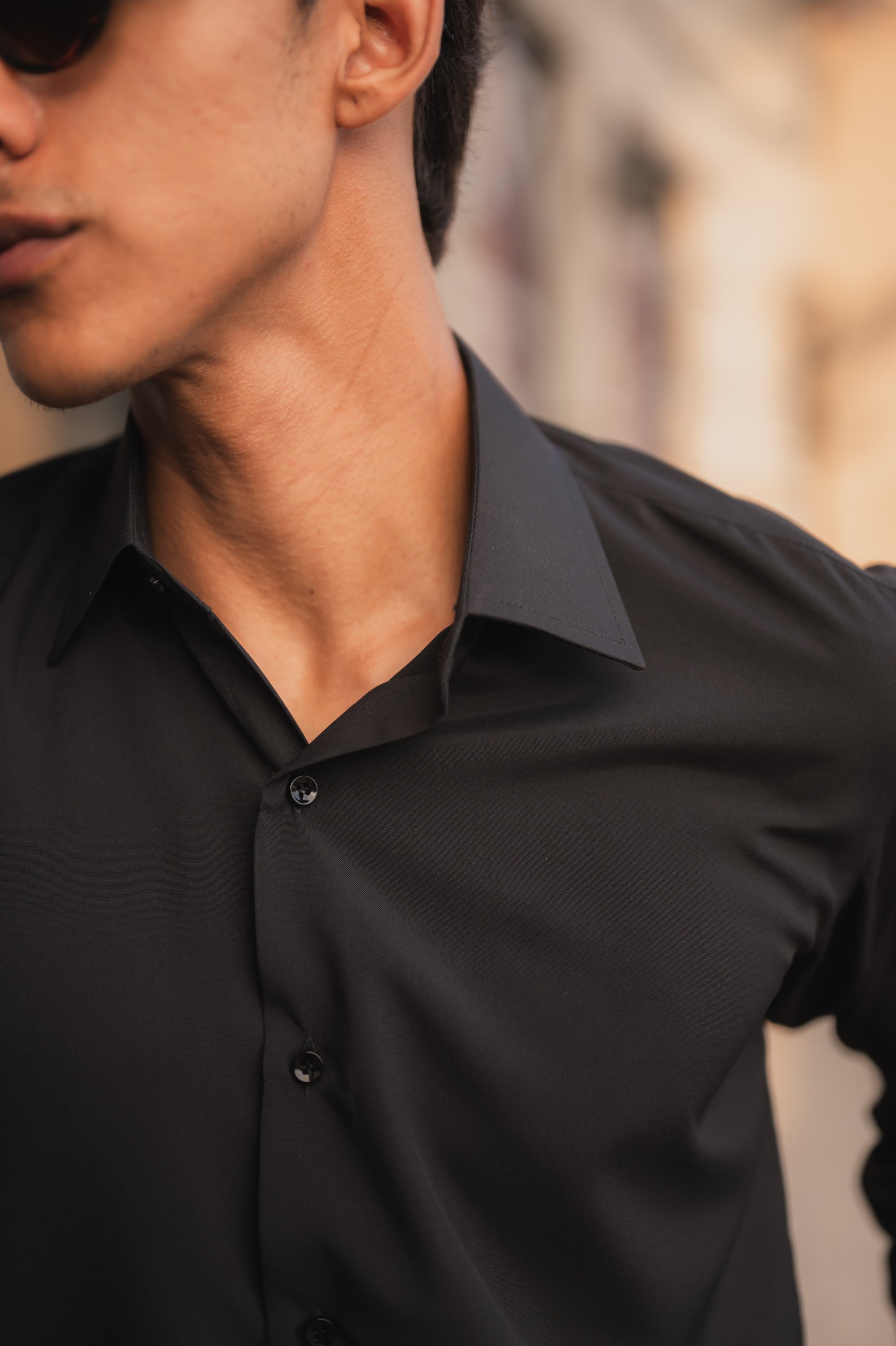 Black Shirt _ Wrinkle Free