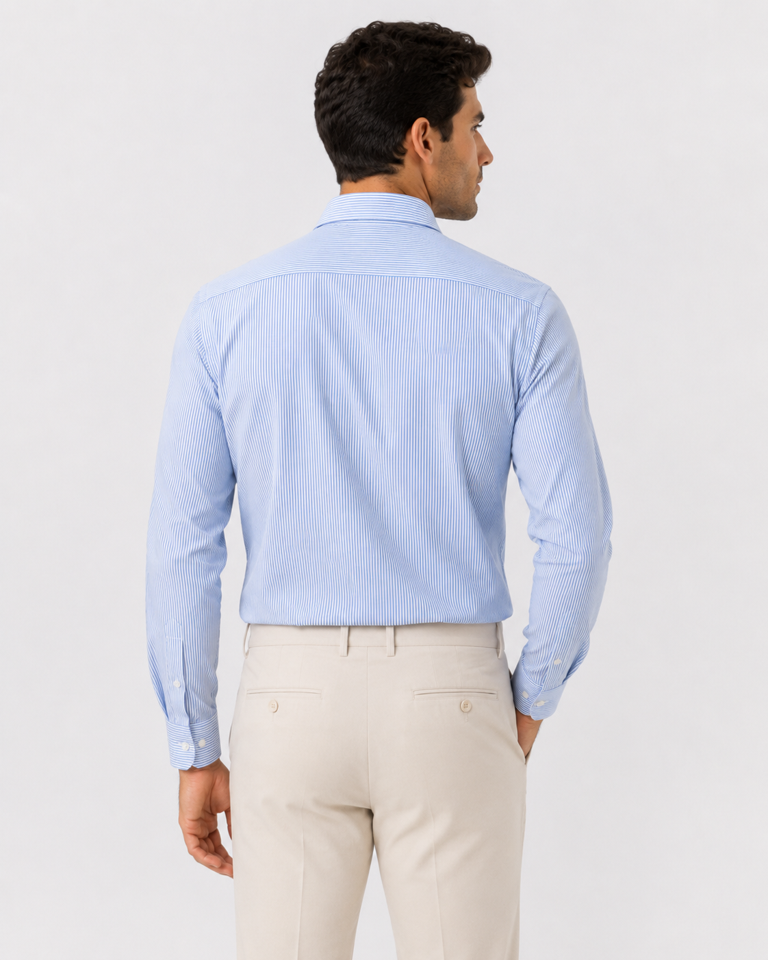 Textured Blue Shirt